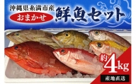 【産地直送】【漁師まちの鮮魚店厳選】おまかせ鮮魚セット（約4kg）