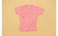 【色選べる】モビールキッズTシャツ（100㎝・120㎝・140㎝）（ピンク・メトロブルー）