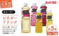 【キユーピー醸造】りんご酢・ビネガードリンクセット5 ／ 果実酢 健康 茨城県
