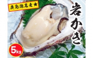 鹿島灘名産★天然岩牡蠣（約5kg）（KBL-9）