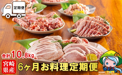 【定期便】 宮崎県産豚肉・鶏肉お料理セット6ヶ月定期便 361946 - 宮崎県美郷町
