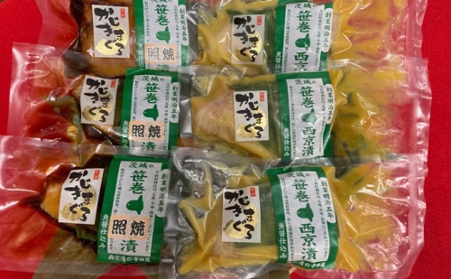 めかじきまぐろ西京漬3パック照焼3パック 368525 - 茨城県常総市