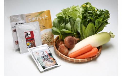 【201-012】産直直送！季節の野菜と加工品セット
