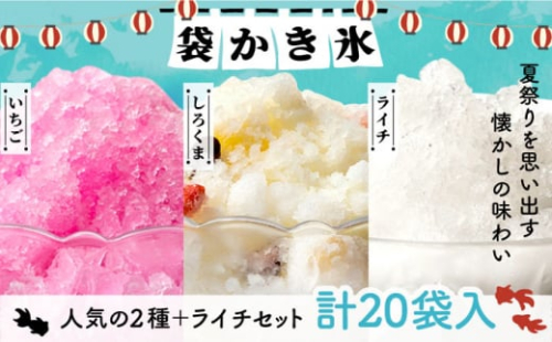 袋かき氷 いちご しろくま ライチ 詰合せ 壱岐市 オランダフーズ株式会社 かき氷 セット Jex002 長崎県壱岐市 Au Pay ふるさと納税