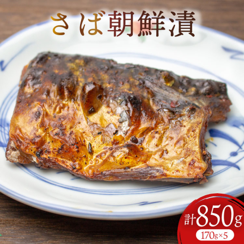 魚 さば 朝鮮漬 170g×5 計 850g [石渡商店 宮城県 気仙沼市 20565951] サバ 鯖 ヤマグン ピリ辛 冷凍 371098 - 宮城県気仙沼市