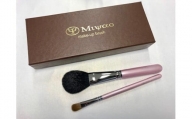熊野化粧筆　メイクブラシ2本セット
