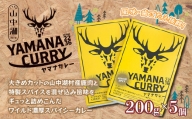 ヤマナカレー200グラム×5個 YY001