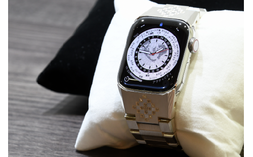 CN-004　Apple Watch専用シルバー925製バンド　ダイヤモンド0.34ct　SILVER DIAMOND 381105 - 福岡県行橋市