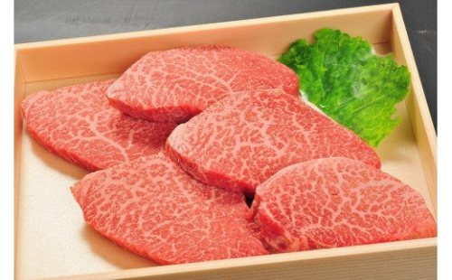 DP074 佐賀牛モモステーキ500g(5枚で500g) 383081 - 佐賀県みやき町
