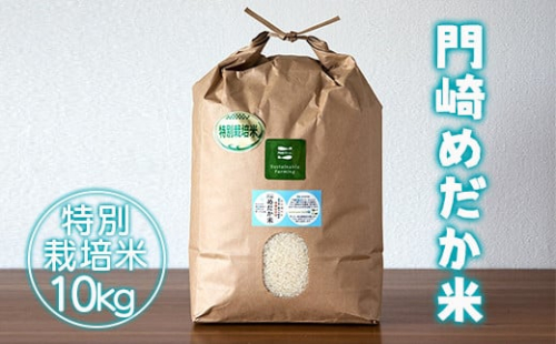 門崎めだか米10kg（特別栽培米）【 ひとめぼれ お米 白米 産地直送 お弁当 おにぎり 岩手 一関 】