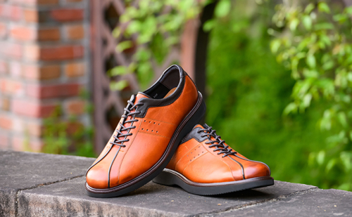 ゴラックジャパンメイド馬革シューズGLK2003（ブラウン） ファッション 靴 革製品 革靴  38708 - 奈良県大和郡山市