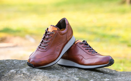 ゴラックジャパンメイド馬革シューズGLK2002（ダークブラウン） ファッション 靴 革製品 革靴  38713 - 奈良県大和郡山市