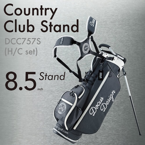 CZ50_Country Club Stand 8.5 DCC757S (ヘッドカバーセット) ブラック