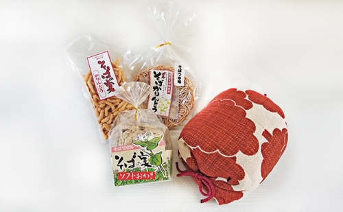 そば殻枕＆そばのお菓子セット 39455 - 静岡県森町