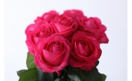 【定期便：12カ月】國枝バラ園から直送！Flower Bouquet（20本の花束）濃いピンク