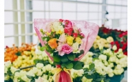 【定期便：12カ月】國枝バラ園から直送！Flower Bouquet（20本の花束）おまかせ