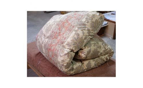 羽毛布団(シングルサイズ1枚、サイズ150cm×210cm)<カラー赤>【1138062】 402373 - 京都府木津川市