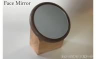 【C36-01】Face Mirror（木製フェイスミラー・ハンドミラー）