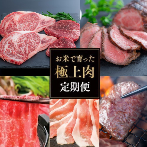 OA-04 お米で育った肉のバラエティ定期便（毎月発送・計5回） 40845 - 大分県豊後高田市