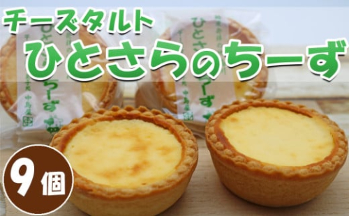 【2種類のチーズ使用】チーズタルト「ひとさらのちーず」9個 [0010-0315]