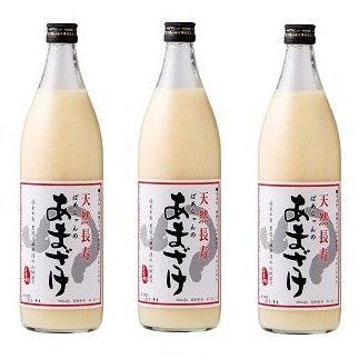 ばあちゃんの甘酒3本入り(900ml瓶×3本)