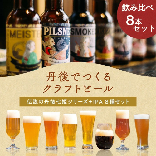 クラフトビールTANGO KINGDOM Beer 8種セット 416708 - 京都府京丹後市