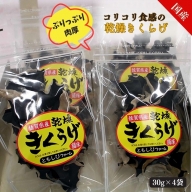 佐賀県産乾燥きくらげ4袋（手作業）：B130-025