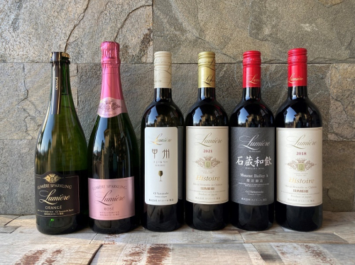 ルミエール　ワイン定期便 ハーフコース FAM003 420683 - 山梨県富士河口湖町