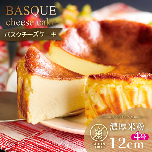 濃厚米粉バスクチーズケーキ：A080-003 422390 - 佐賀県佐賀市