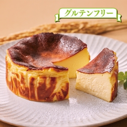 【ふるさと納税】濃厚米粉バスクチーズケーキ：A008-034
