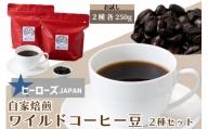 012N481-2 ワールドコーヒー豆2種セット ヒーローズブレンド・グァテマラ[高島屋選定品］