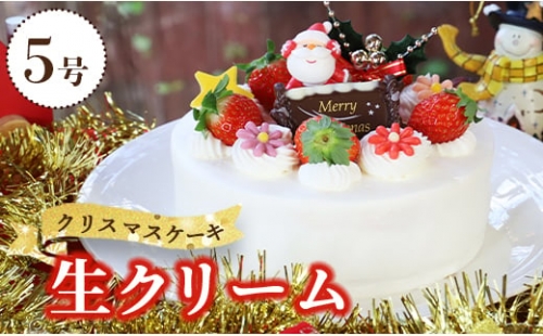 【クリスマス限定】苺屋 クリスマスケーキ 生クリーム ５号　B-323 426048 - 高知県香南市