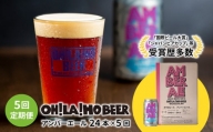 【5回定期便】アンバーエール24本定期便 クラフトビール