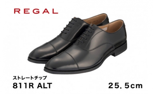 No.460 リーガル 紳士靴  ストレートチップ B 811R ALT 25.5cm ／ シューズ レザー 軽量 新潟県