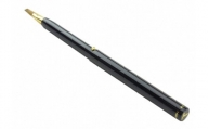 熊野化粧筆　押出式携帯リップブラシ黒TRO-01