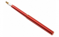 熊野化粧筆　押出式携帯リップブラシ赤TRO-05