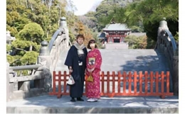 【ふるさと納税】鎌倉で着物の写真撮影を楽しむ。着物レンタル & 屋外撮影プラン