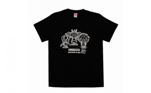 【3人でおそろい】三島村の来訪神メンドンTシャツセット