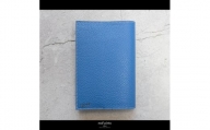 maf pinto (マフ ピント) レザーブックカバー 新書サイズ ADRIA LINE フレッシュブルー 本革 日本製