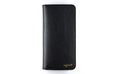 maf pinto アイフォーンケース 本革 日本製 (iPhone SE 第2世代 ／ 8 ／ 7, ) ADRIA LINE 【ブラック】
