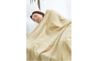 綿毛布 シーツ 寝具セット シングル 綿毛布とかんたんシーツのセット ベージュ【1134120】