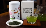 ネコ缶とほっこりお茶セット(京都深蒸し茶入)