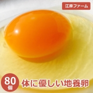 AG05_江原ファーム　体に優しい地養卵（８０個）◆