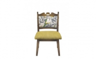 【神戸を代表する】創業150年日本一古い洋家具屋の小椅子ポロチェア【永田良介商店】【Lovebird-yellow／High type】