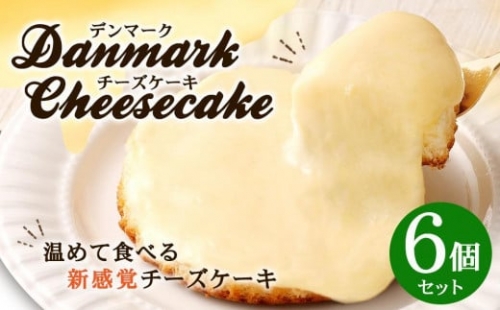 【観音屋】デンマークチーズケーキ　6個入り 452455 - 兵庫県神戸市