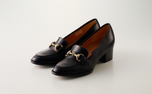100周年マドラス　浅草ハンドメイド婦人靴 MAL0027 　ビットローファー (サイズ：23.0cm　カラー：ブラック)