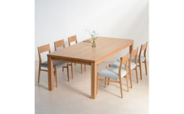 【ふるさと納税】DT12 セラウッド DC01 アネルカグレー オーク 7点 ダイニングセット