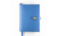 maf pinto (マフ ピント) 手帳カバー B6サイズ フレッシュブルー ADRIA LINE レザー 本革 日本製