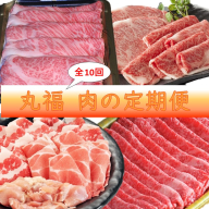 丸福　肉の定期便　10回コース