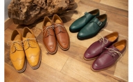 イタリア伝統技法、バケッタ製法で鞣した革を使用した紳士靴オーダーお仕立券